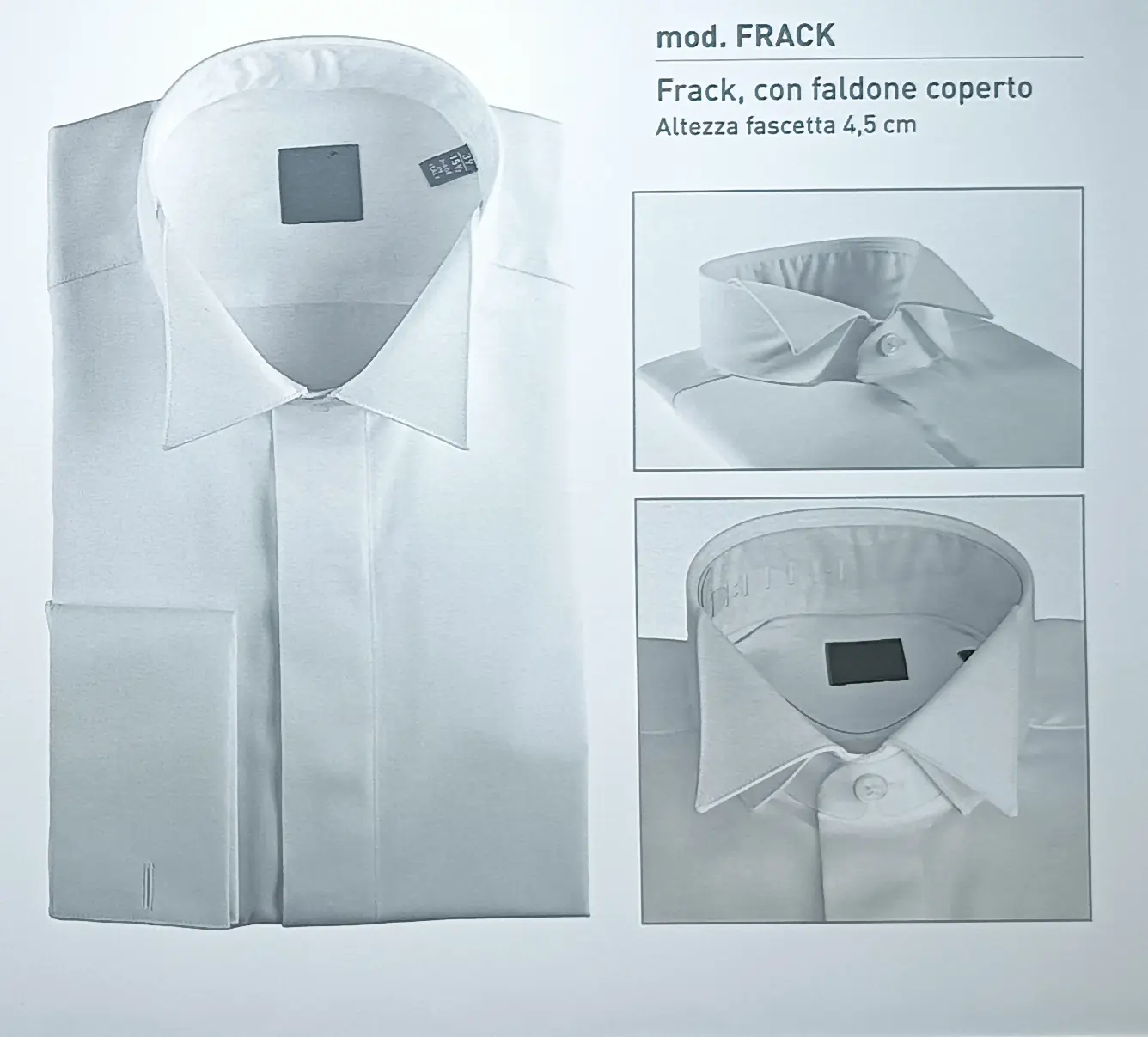 Frack con faldone coperto